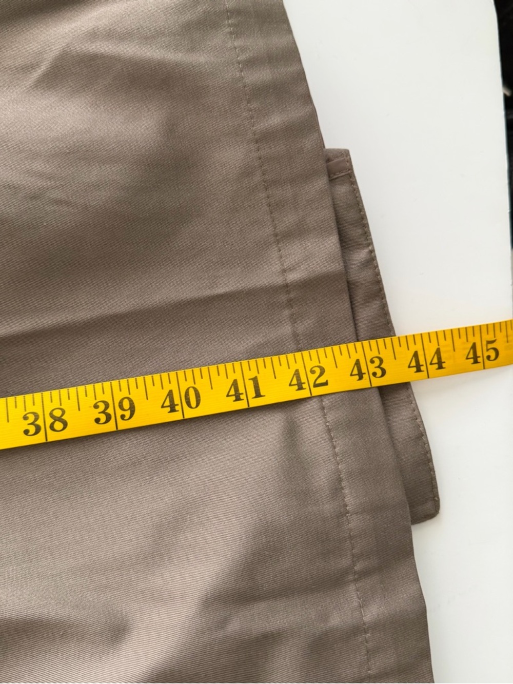 Vintage 80s Arnie II Trench Coat Men’s 40 Reg Taupe. - Picture 11 of 15
